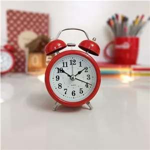 ساعت زنگی رومیزی فانتزی سایز کوچک مبلمان نوراس مدل 14134668