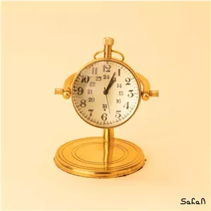 ساعت برنجی رومیزی طرح 4 مبلمان نوراس مدل 14135036