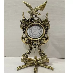 ساعت رومیزی عقاب برنزی اصل مبلمان نوراس مدل 14135267