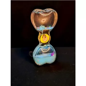 ساعت شنی ژله ای رومیزی قلبی کرومی مبلمان نوراس مدل 14135813
