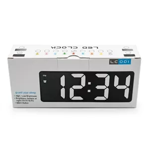 ساعت دیجیتال LED رومیزی مبلمان نوراس مدل 14135878
