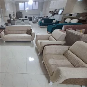مبل ژینو 7 نفره دارای ضمانت مبلمان نوراس مدل 14108170