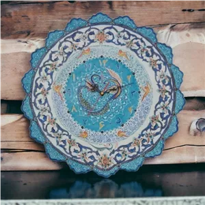 ساعت میناکاری دیوارکوب کد S1009 مبلمان نوراس مدل 14133938 