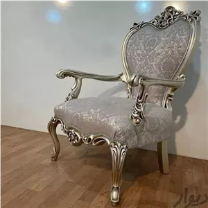 مبل استیل سلطنتی مدل افسون چوب گردو مبلمان نوراس مدل 14108948