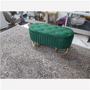 پاف بیضی صندوقی باکس دار مبلمان دیرا مدل 12111981
