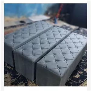 پاف دونفره پاف نیمکت دو نفره پارچه ای مبلمان دیرا مدل 12113139