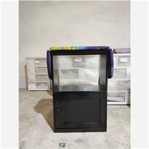 میزاتو و چرخ خیاطی تک درب مشکی مبلمان دیرا مدل 12121757