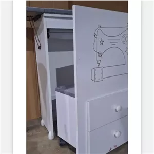 میز اتو 2 کاره ومیز چرخ خیاطی مبلمان دیرا مدل 12124334