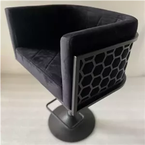 صندلی اپن جکدار بار جزیره کانتر ناپل زنبوری کپ مشکی مبلمان دیرا مدل 12129782