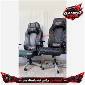 صندلی گیمینگ با فوم سرد و چرم پارس، دسته تنطیمی براکتدار - مبلمان دیرا مدل 12129825
