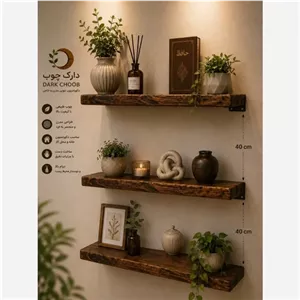 شلف روستیک 3 عددی مبلمان دیرا مدل 12135166