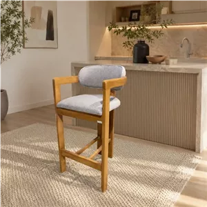 صندلی اپن با کفی پارچه گالری چوب آشنایی مدل Khod-H-OPP مبلمان دیرا مدل 12132364