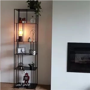 شلف ایستاده چوب فلز مدل پردیس با ارسال از کرج مبلمان دیرا مدل 12138048