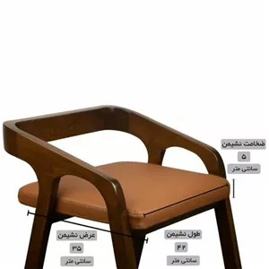 صندلی اپنی هوگر مدل sh 310 paدر دو رنگ مبلمان دیرا مدل 12132691