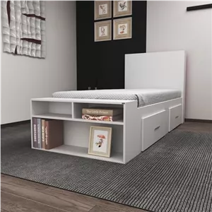 تخت خواب یکنفره بردیا مدل 733 مبلمان دیرا مدل 12100105