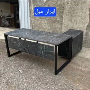میز اداری پایه فلزی کامپیران کد 14 مبلمان دیرا مدل 12114862