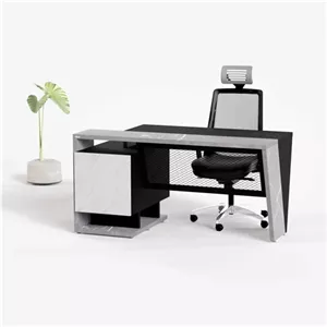 میز کارمندی MDF مدل وربانا مبلمان دیرا مدل 12116490