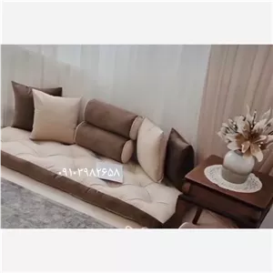 نشیمن شاهنشین دو رو ، دو رنگ مبلمان دیرا مدل 12107483