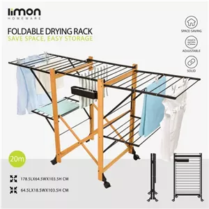 بند رخت لیمون مدل چوبی کد RM2359 مبلمان دیرا مدل 12148267