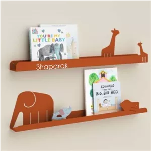 شلف کتاب اتاق کودک مدل حیوانات سایز 50 مبلمان دیرا مدل 12138756
