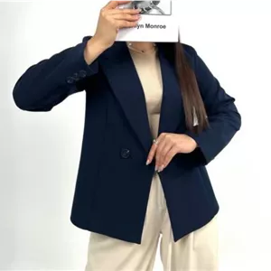 کت تک زنانه یقه انگلیسی فری سایز کد135
