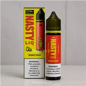 جویس نستی قلمی انبه هلو 60 میل Juice Nasty LIQ Mango Peach 60ml