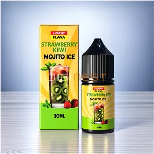 سالت هورنی موهیتو توت‌فرنگی کیوی یخ ۳۰ میل Salt Horny Strawberry Kiwi Mojito Ice 30ml