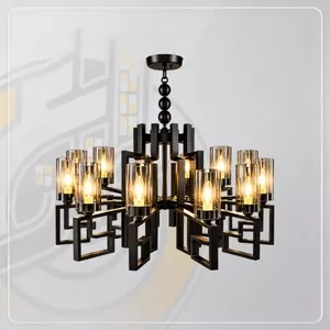 لوستر گلس دار طرح ایتالیایی کد PT-570