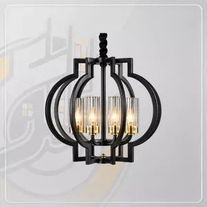 لوستر گلس دار طرح ایتالیایی کد PT-571