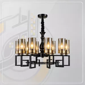 لوستر گلس دار طرح ایتالیایی کد PT-566