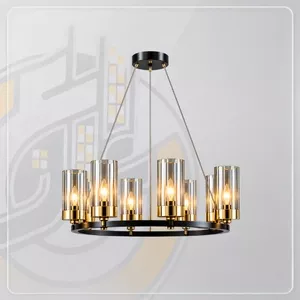 لوستر گلس دار طرح ایتالیایی کد PT-552