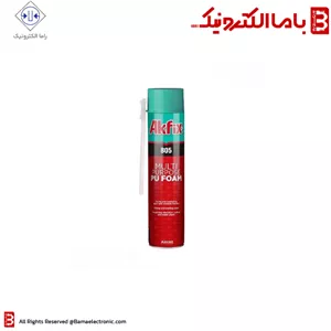 اسپری فوم گانخور پلی اورتان 805P برند آکفیکس Akfix حجم 750 میلی لیتر
