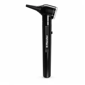 اتوسکوپ جیبی ریشتر مدل e-scope 2101-200 مشکی با نور مستقیم ۲.۷ ولت