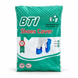 کاور کفش یکبارمصرف بی تی آی BTI بسته 100 عدد
