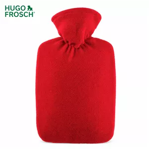 کیسه آب گرم هوگو فروش Hugo Frosch مدل Classic با روکش فلیس ظرفیت ۱.۸ لیتر