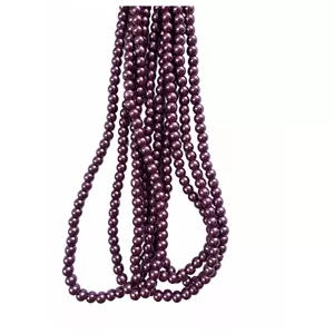 مروارید سایز ۶ رنگ بنفش آلویی
