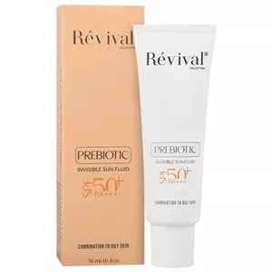 فلوئید ضدآفتاب بی رنگ مناسب پوست چرب رویوال با SPF50 