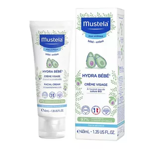 کرم مرطوب کننده 40 میلی گرم کودک ، ضد آفتاب مدل HYDRA BEBE موستلا Mustela