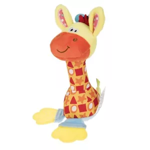 جغجغه سوسیسی عروسک زرافه giraffe هپی مانکی Happy Monkey
