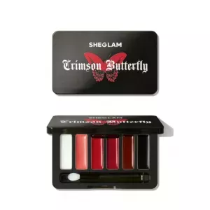 پالت رژ لب شیگلم پروانه ای crimson