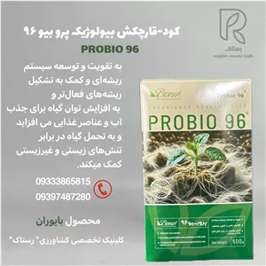 کود-قارچکش بیولوژیک پروبیو ۹۶  بایوران نیم کیلویی 