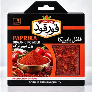 فلفل پاپریکا گرانول قورقود ۵۰ گرمی