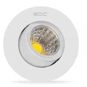 چراغ دکوراتیو توکار چشمی متحرک گرد 3 وات EDC
