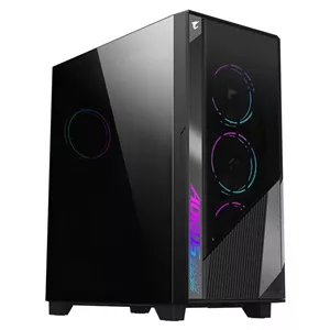 کیس گیمینگ گیگابایت مشکی Case GigaByte Aorus C500 Glass