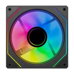فن کیس گیمینگ مشکی اوست مدل AVI-120 Reverse Black ARGB