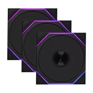 فن کیس لیان لی UNI FAN TL120 Wireless بسته 3 عددی مشکی