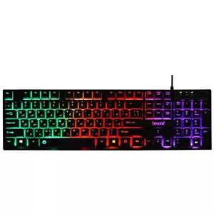 کیبورد باسیم بیاند BK-7120RGB با حروف فارسی