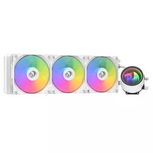 خنک کننده مایع پردازنده ردراگون سفید مدل CCW-3013W 360 RGB