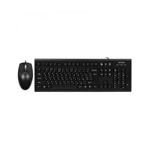 کیبورد و ماوس باسیم ای فورتک A4Tech KR-8572S با حروف فارسی