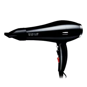 سشوار خانگی و حرفه‌ای رمینگتون مدل RE-3082 با موتور AC، توان 9000 وات، تنظیمات دما و سرعت دو حالته، سری صاف‌کننده، همراه با متمرکزکننده پهن، وزن 700 گرم